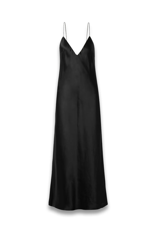 Taja Satin Maxi Dress