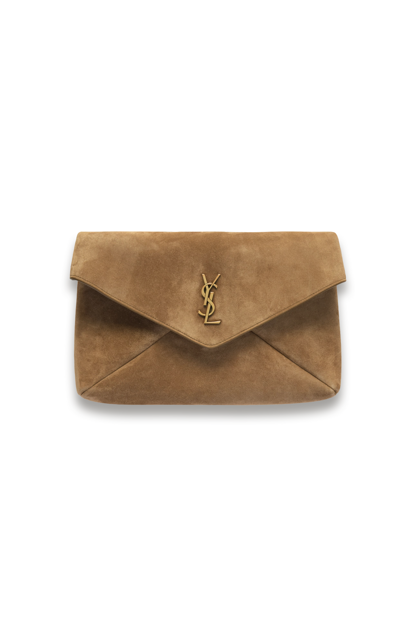 Cassandre Suede Clutch