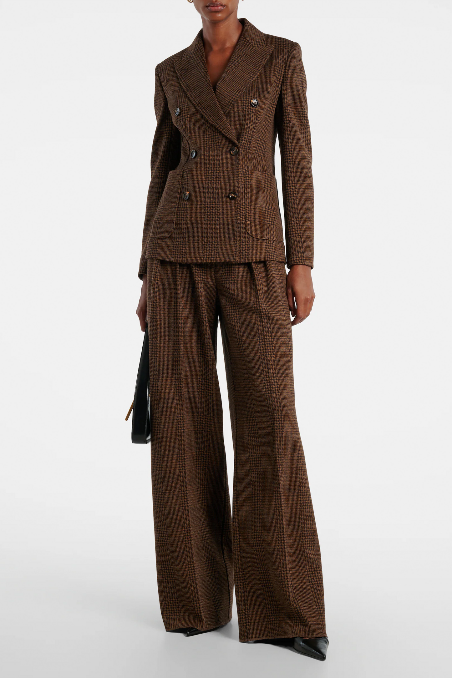 Zulma Plaid Cotton and Wool-blend Blazer