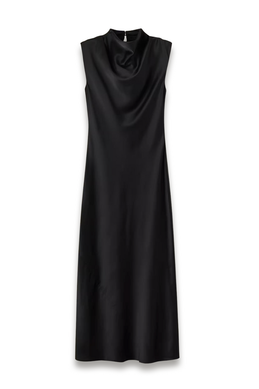 Black Tie Maxi Dress