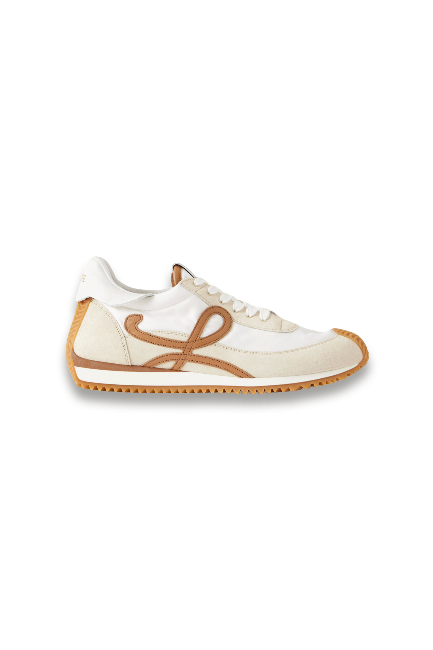Flow Runner 2.0 Leather-trimmed Shell and Suede Sneakers
