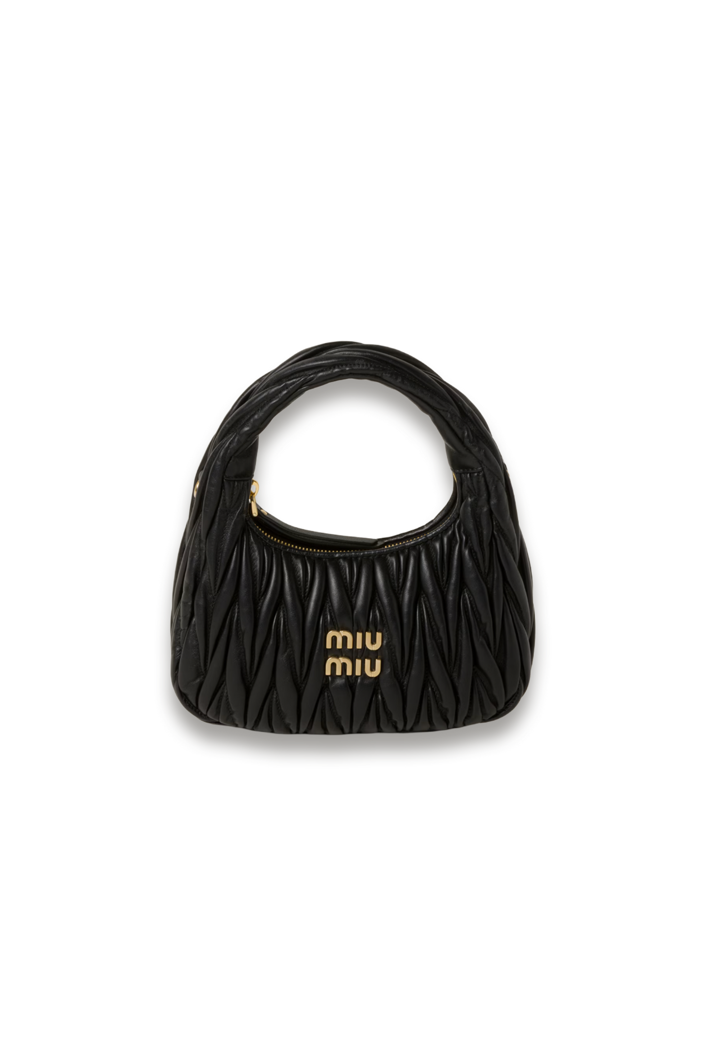 Wander Matelassé Nappa Leather Hobo Bag