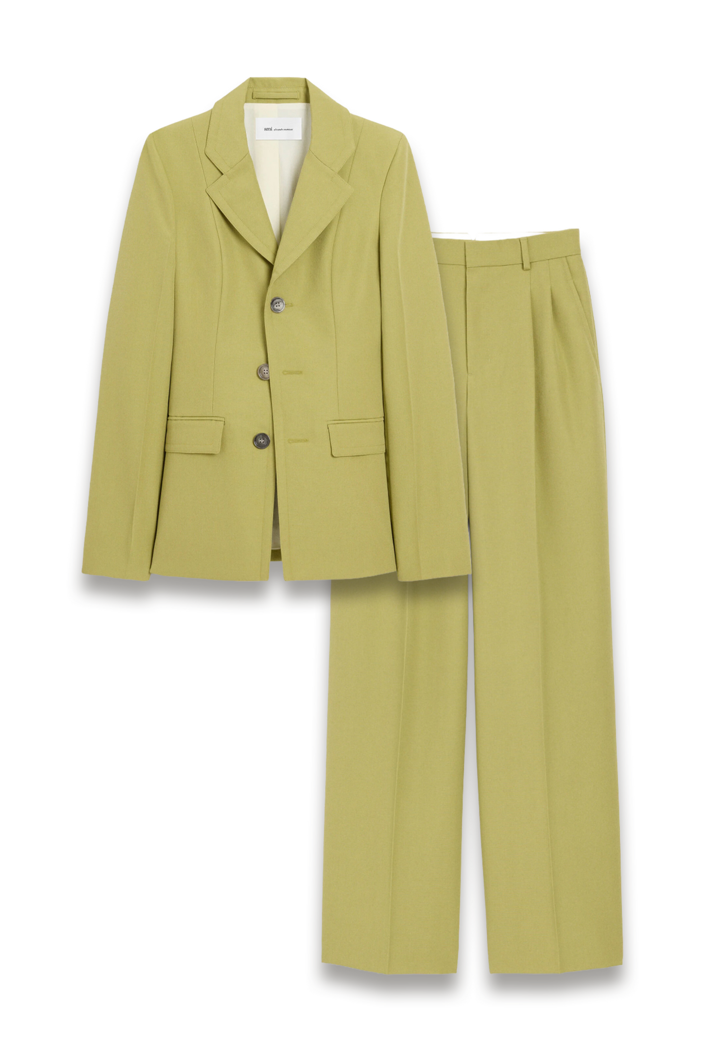 Green Wool Suit