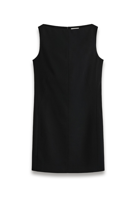 Tailored Merino Wool-blend Mini Dress
