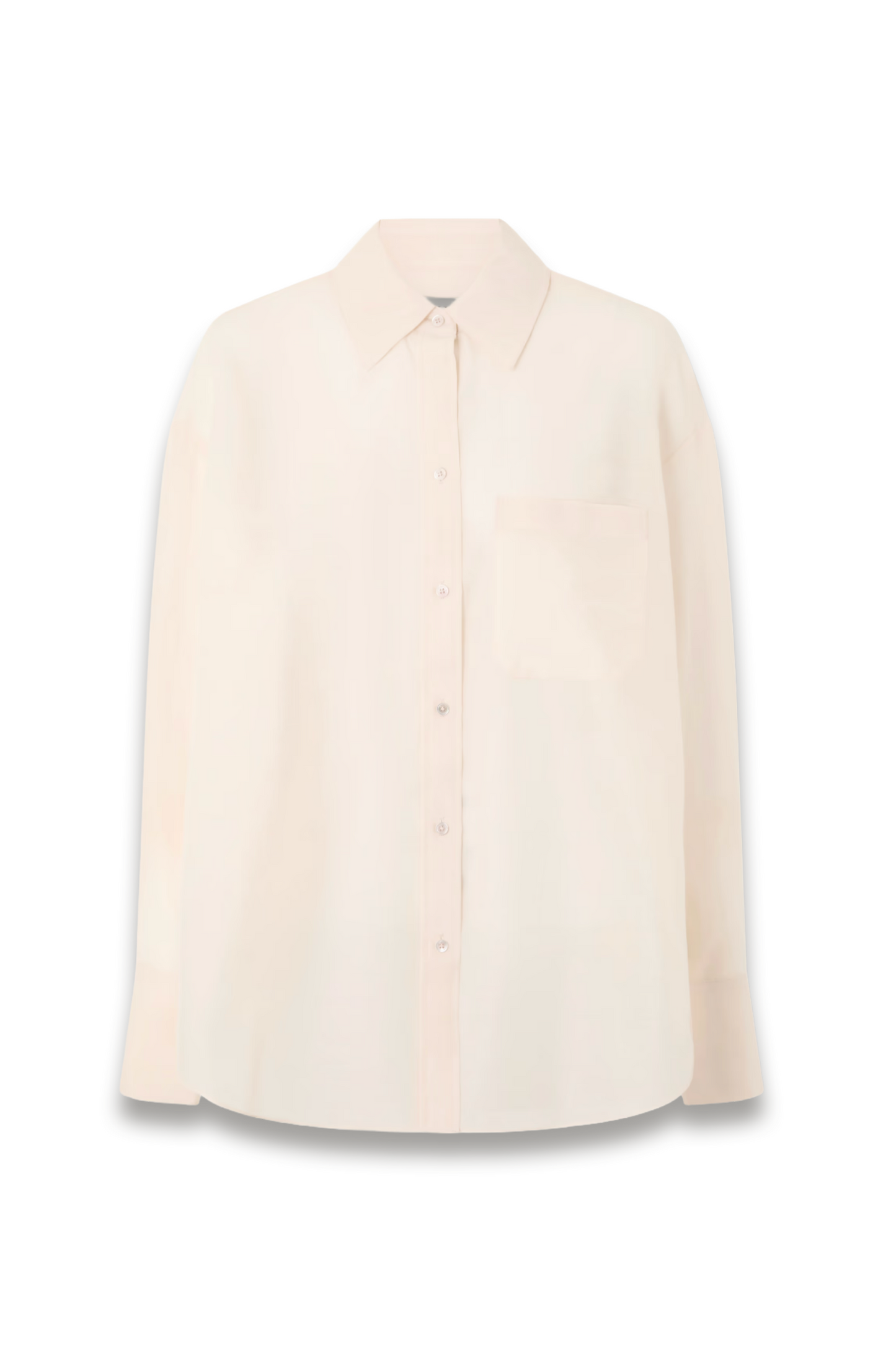 Big Joe Cotton and Silk-blend Voile Shirt