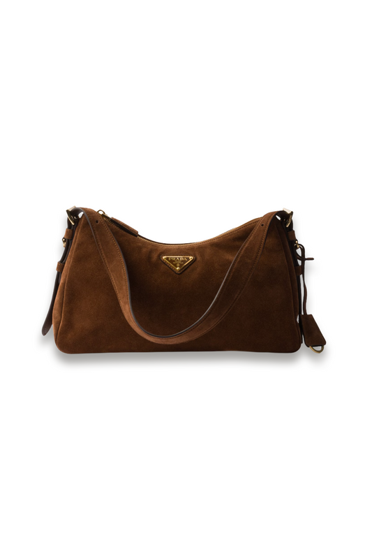 Aimée Medium Suede Shoulder Bag