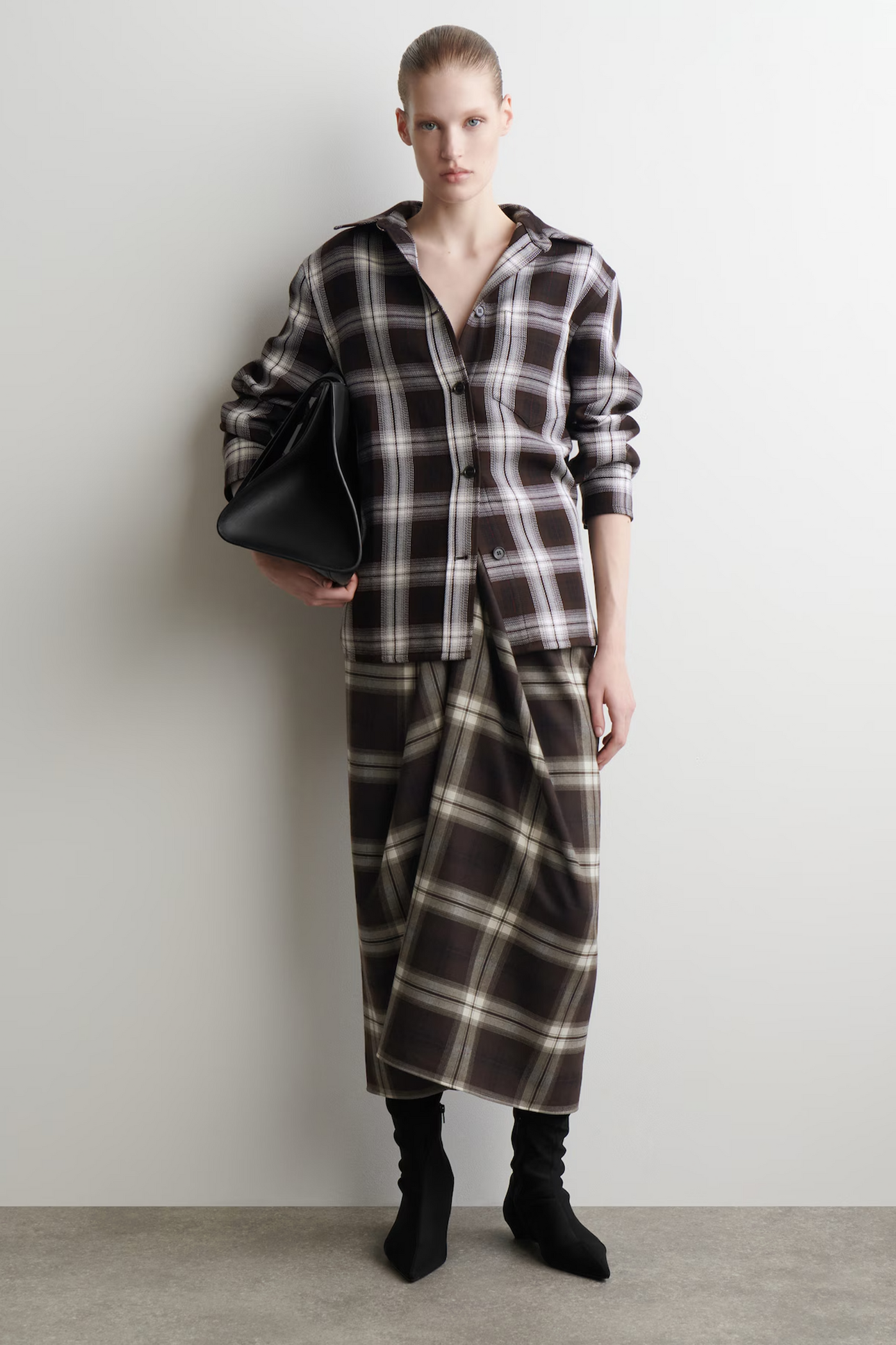 Checked Overshirt