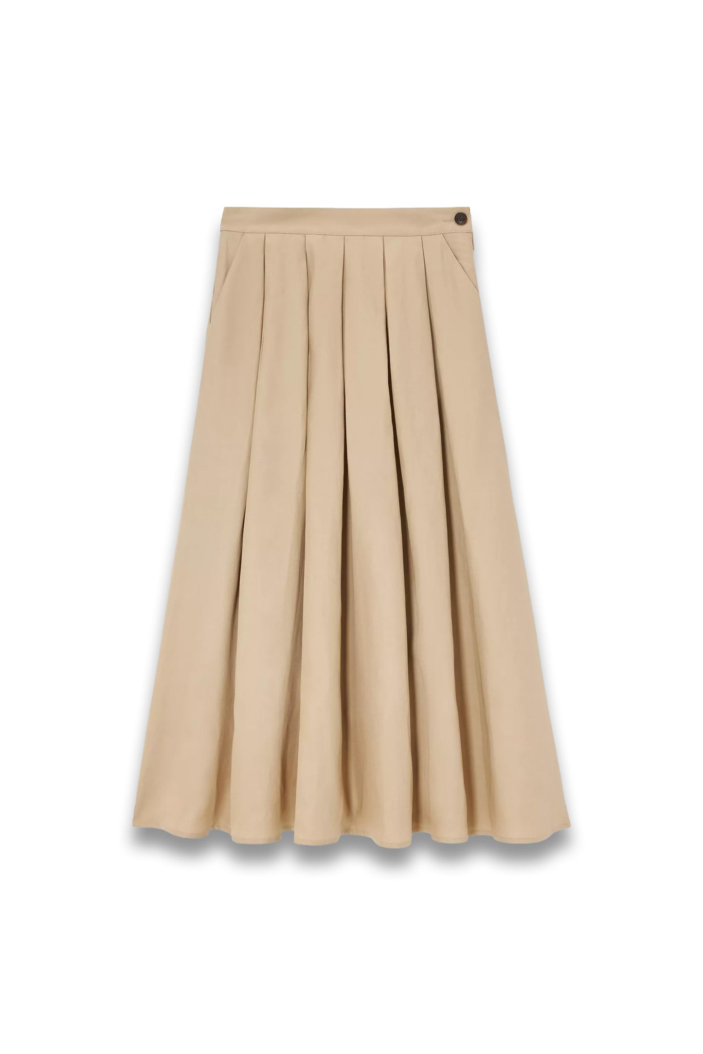 Full Pleat Skirt with TENCEL™ Lyocell