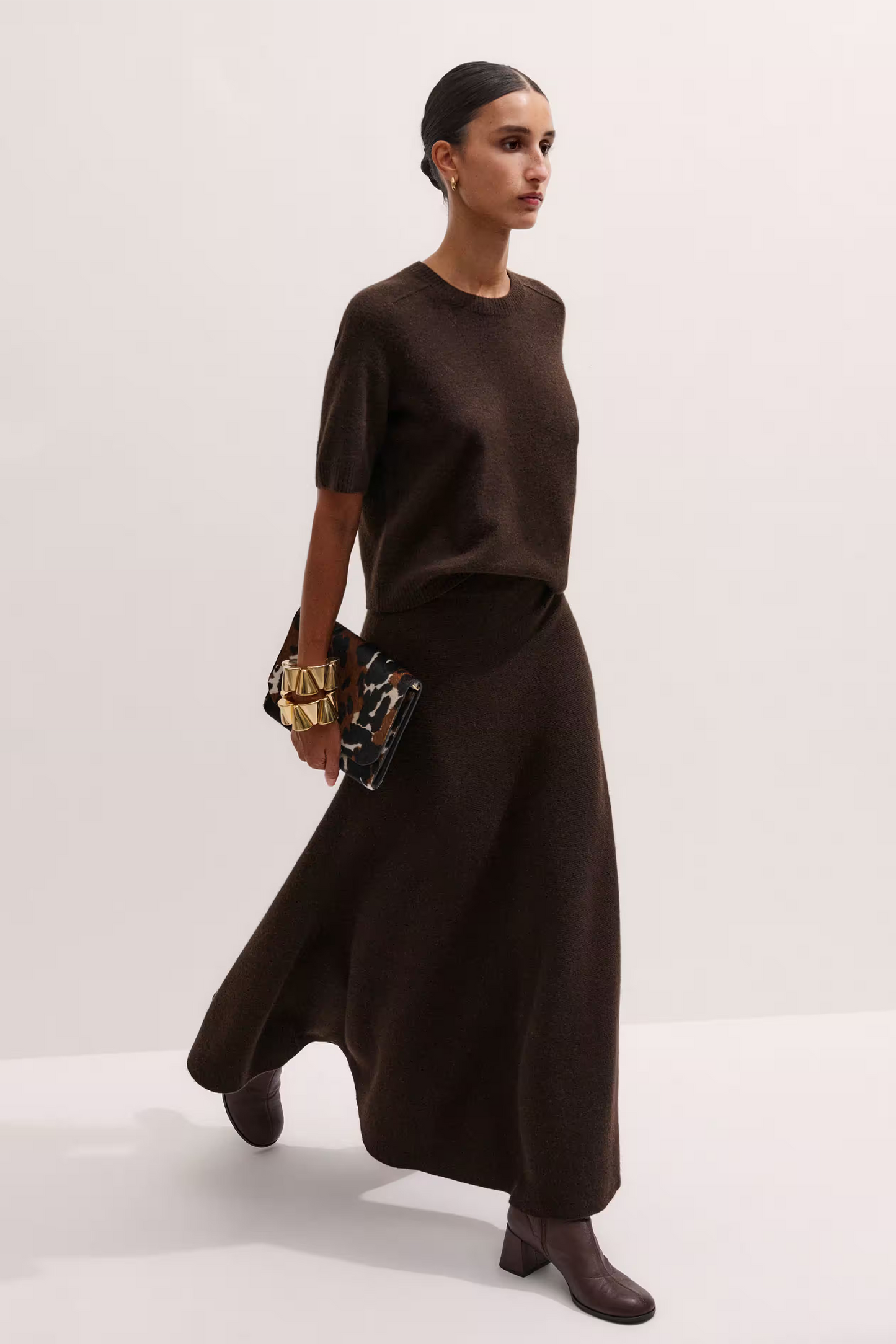 Felted Maxi Skirt