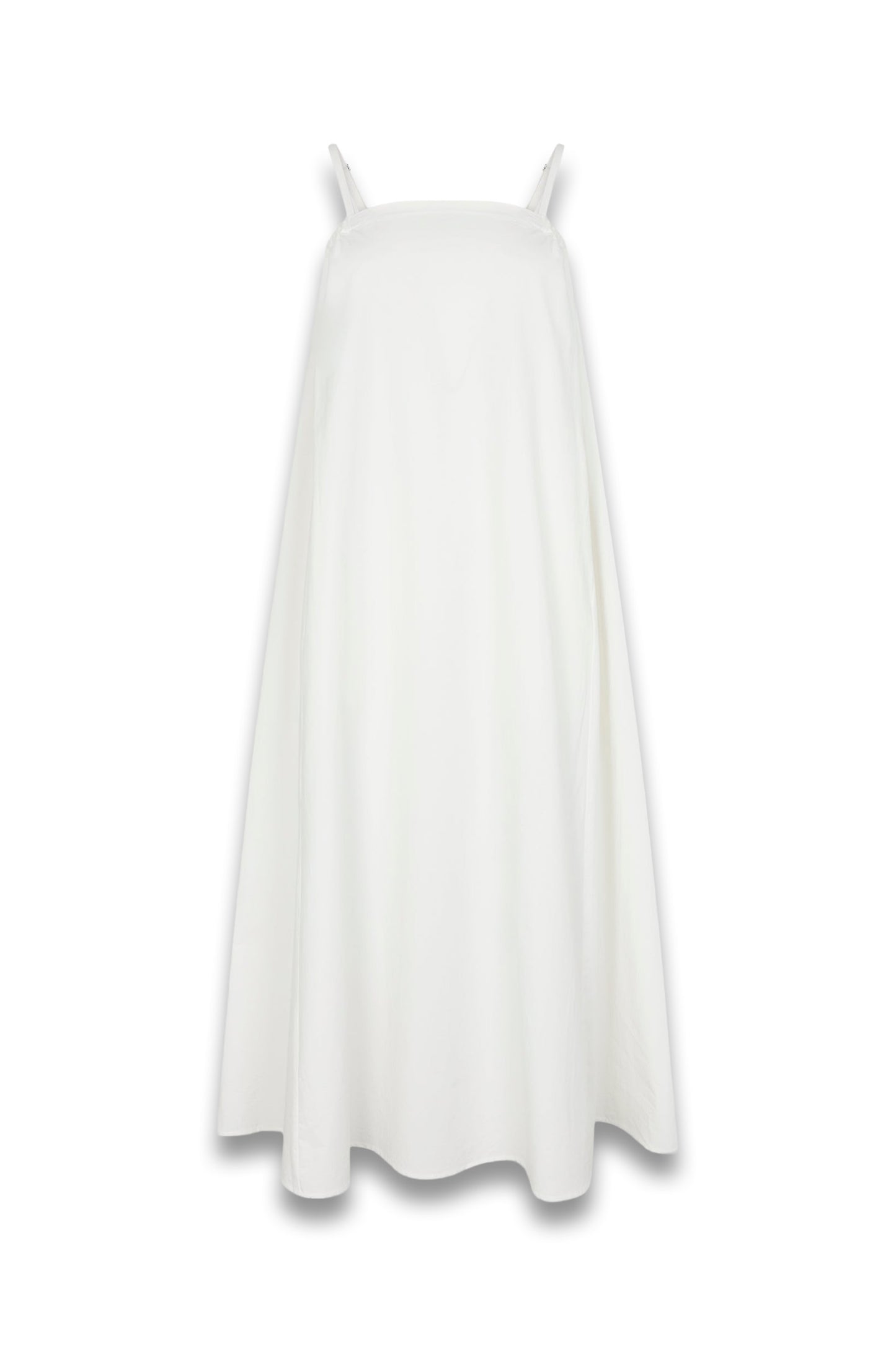 Crushed Cotton Parachute Dress