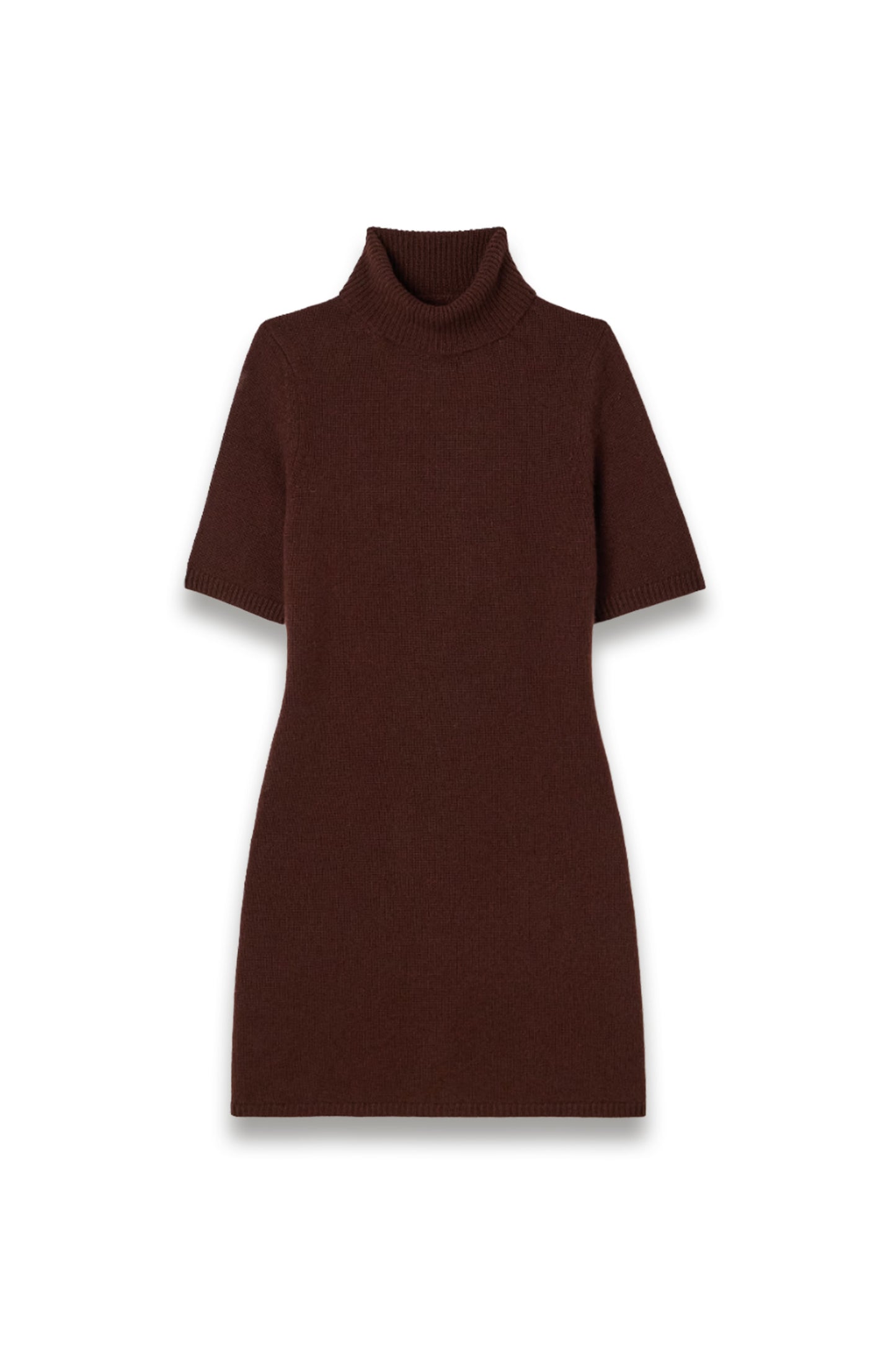 Agathe Cashmere turtleneck Mini Dress
