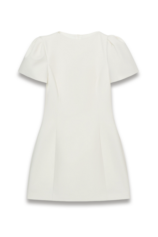 Short Dress With Pleats and Pockets