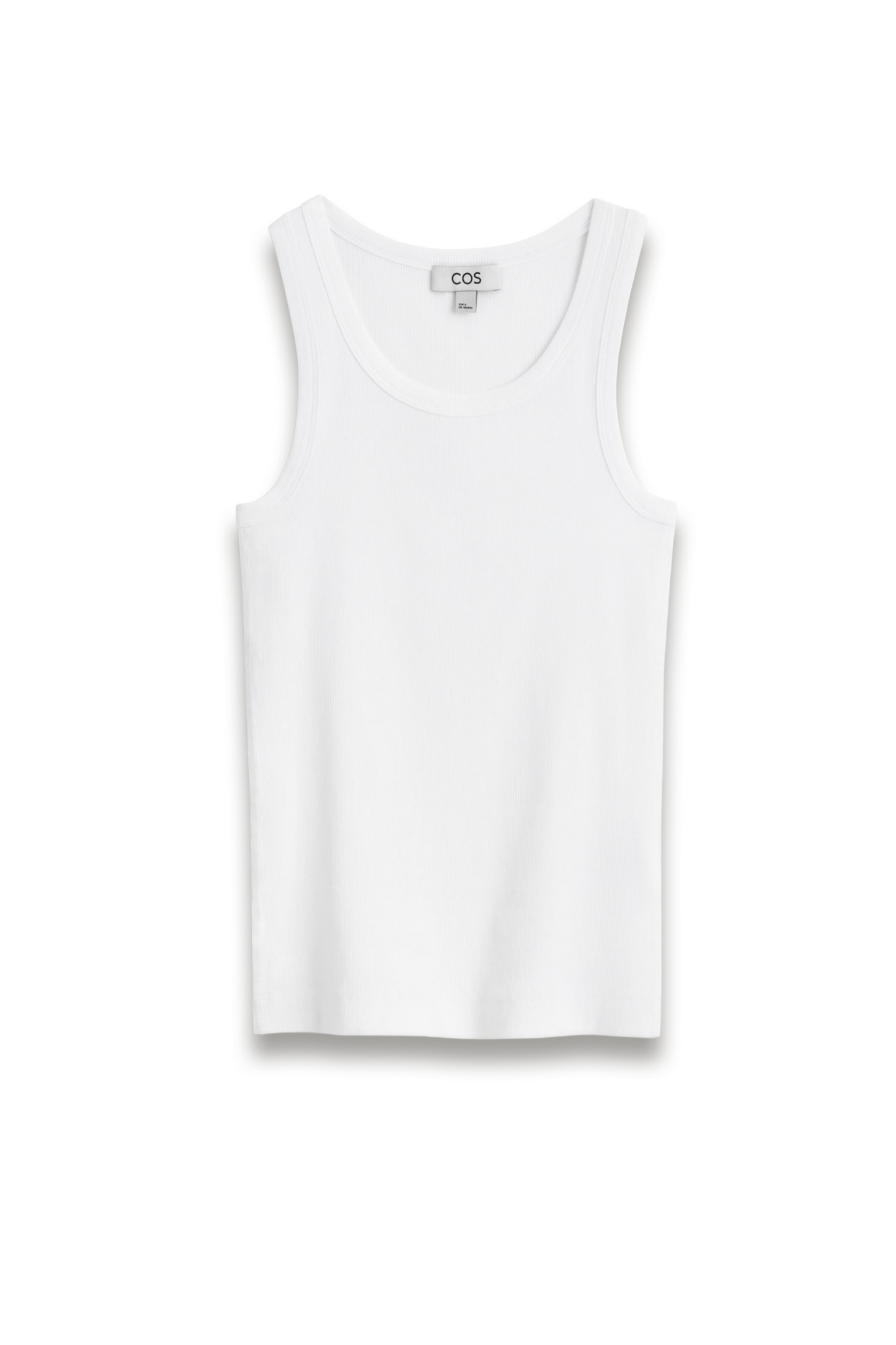 Ribbed Cotton Tank Top