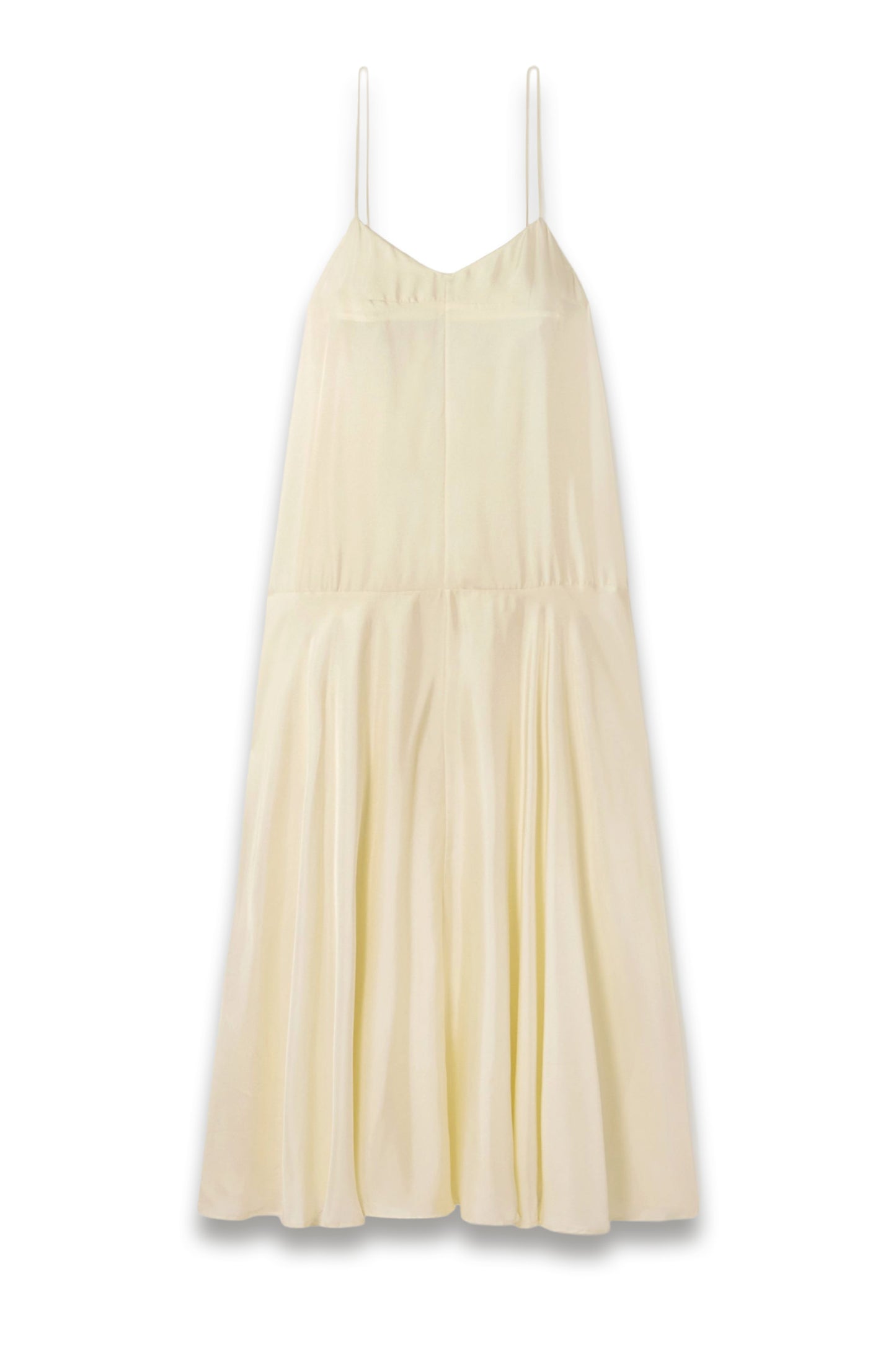 Silk-twill Maxi Dress