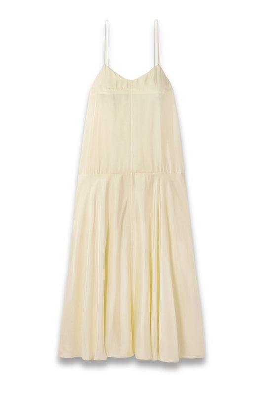 Silk-twill Maxi Dress