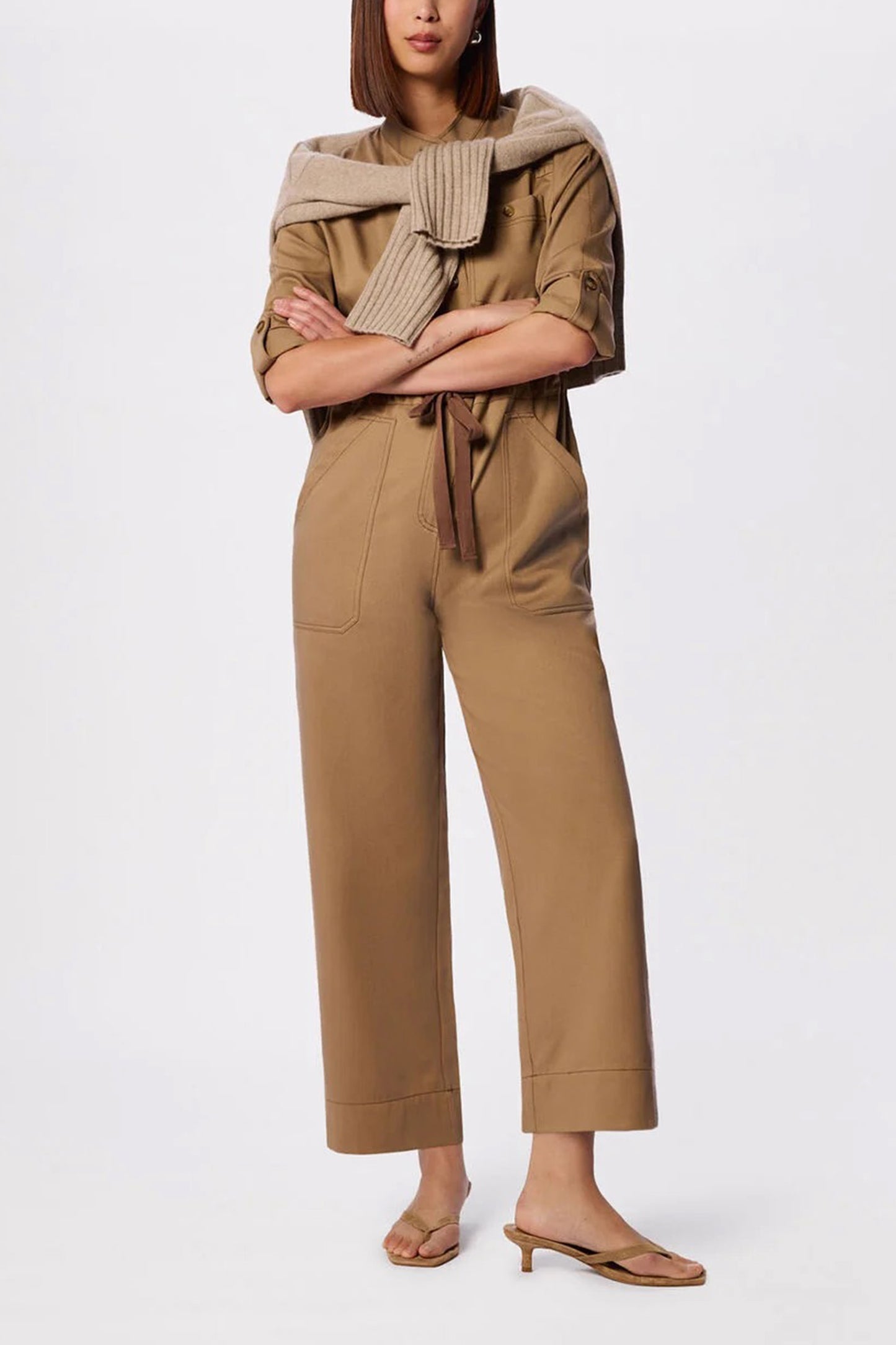 Drawstring Utility Boilersuit