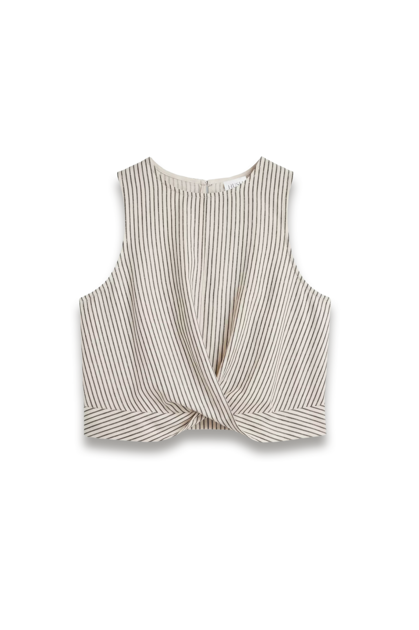 Maggie Stripe Twist Front Top