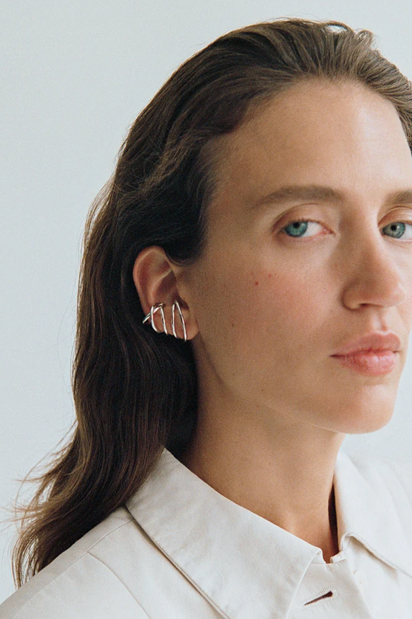 Dual Curve and Spiralis Edit Ear Cuffs – Set of 2