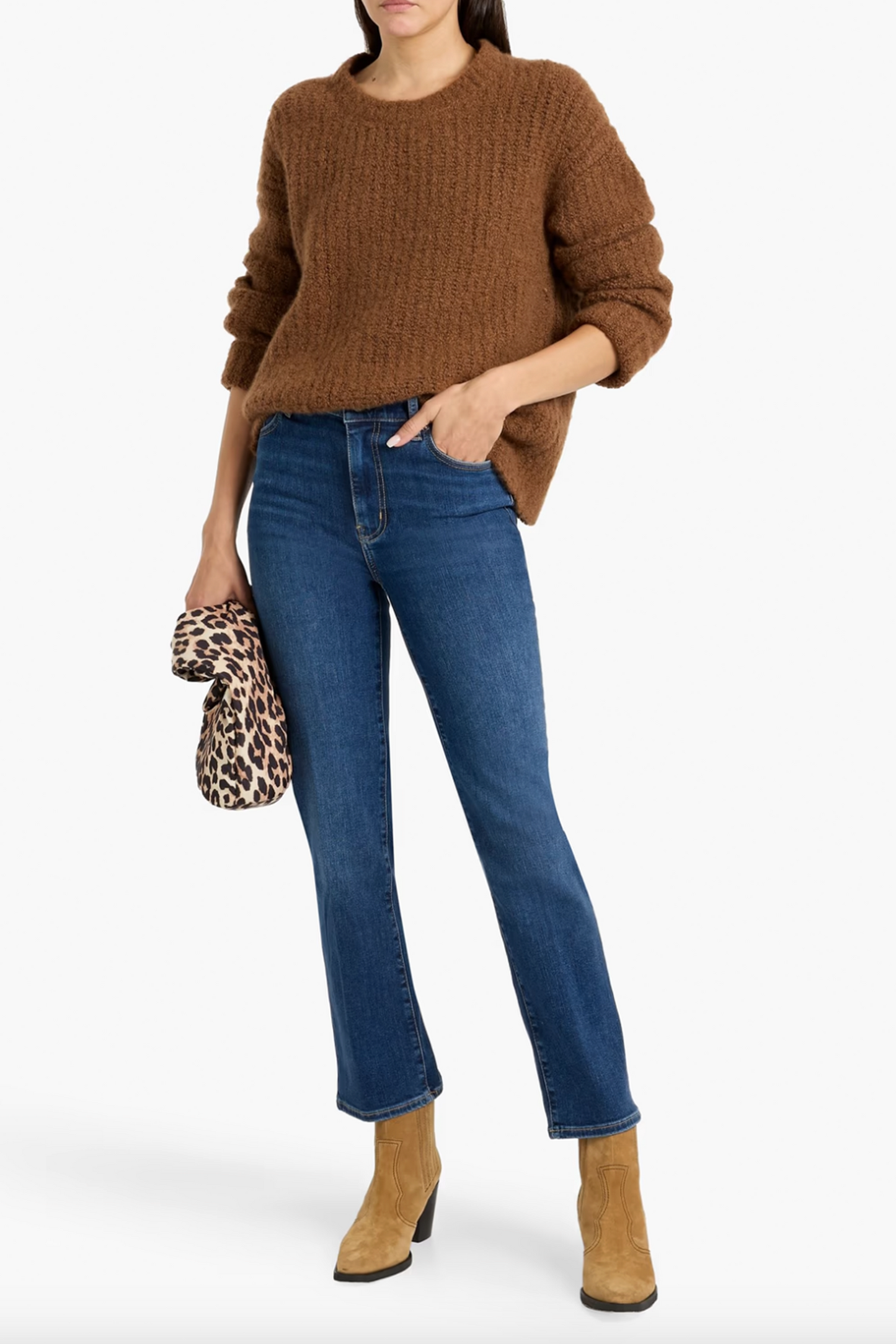 Le Sleek Straight High-rise Straight-leg Jeans