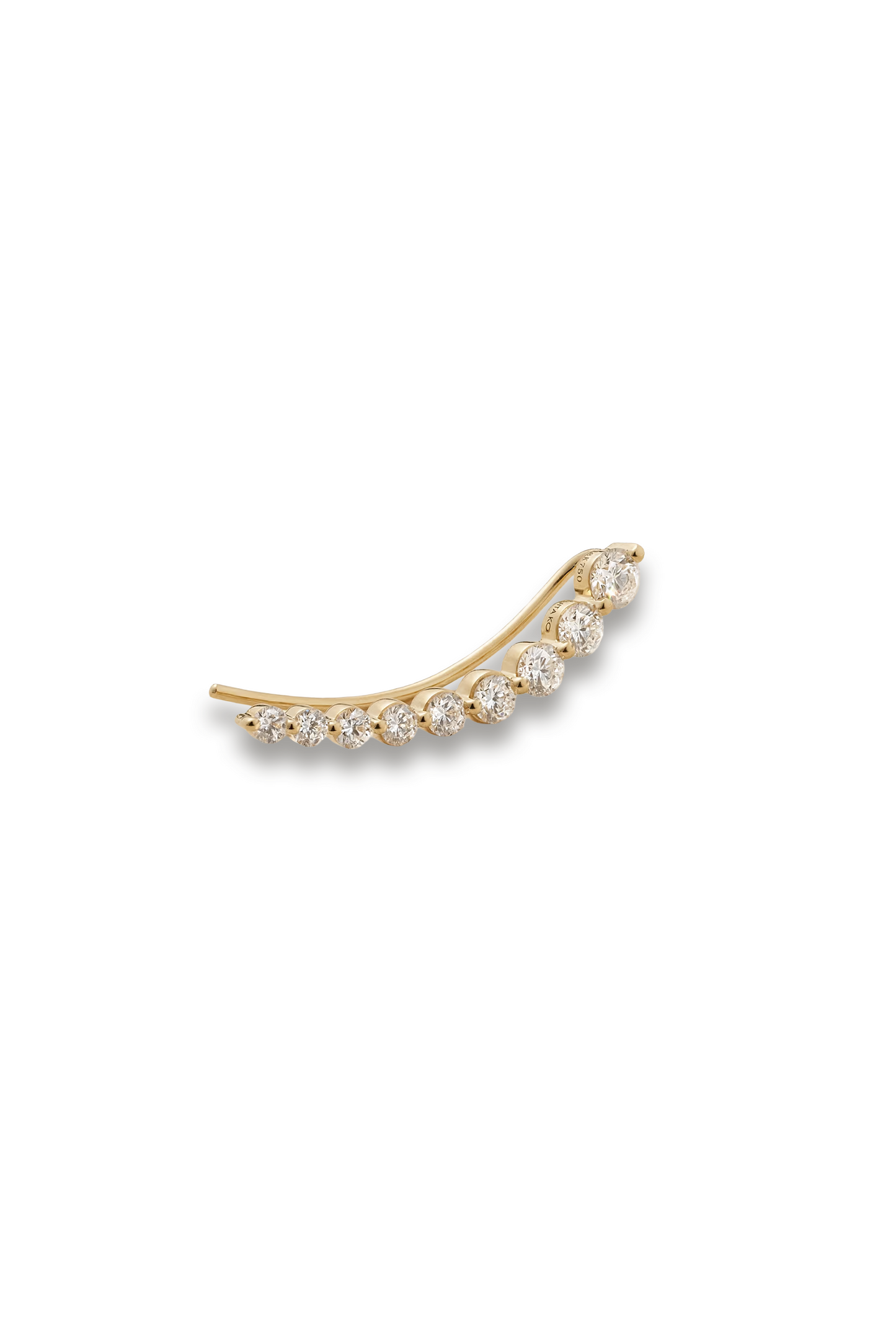 18-karat Gold Diamond Single Earring