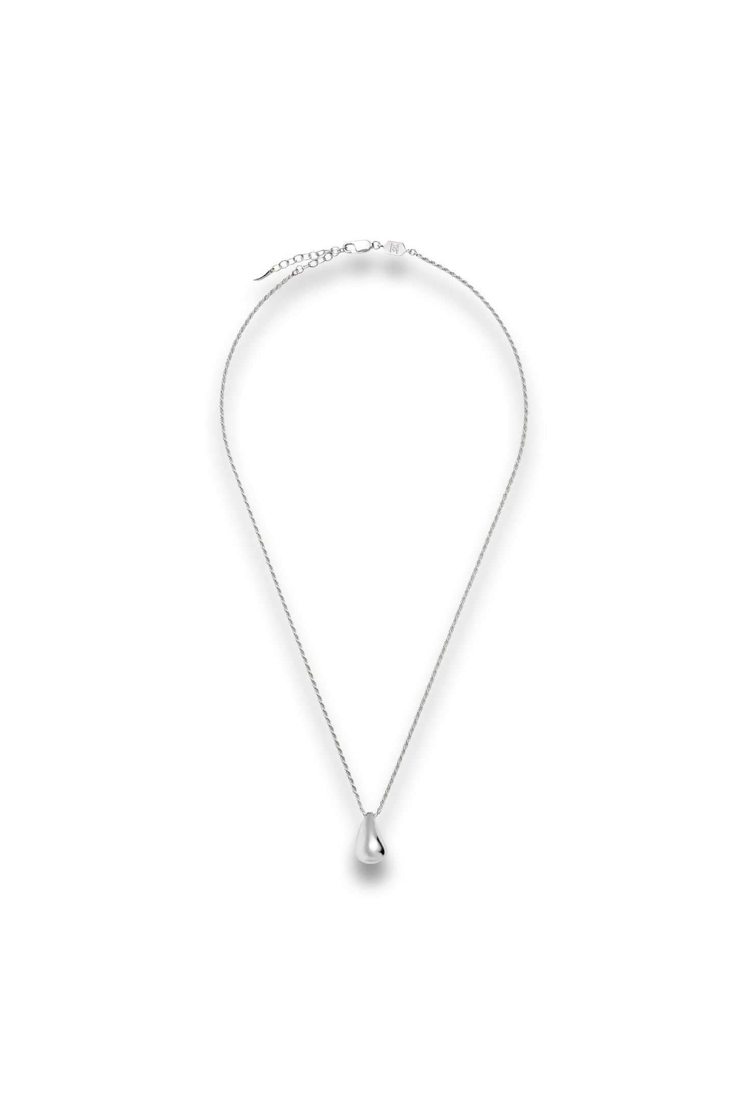 Savi Sculptural Droplet Pendant Necklace