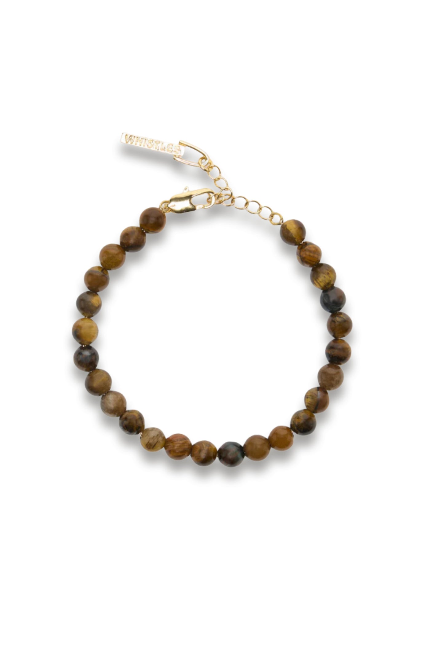 Brown Tiger Eye Beaded Bracelet