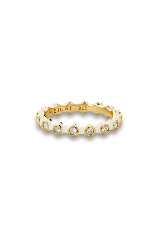 Enamel Charlotte Stacker Ring