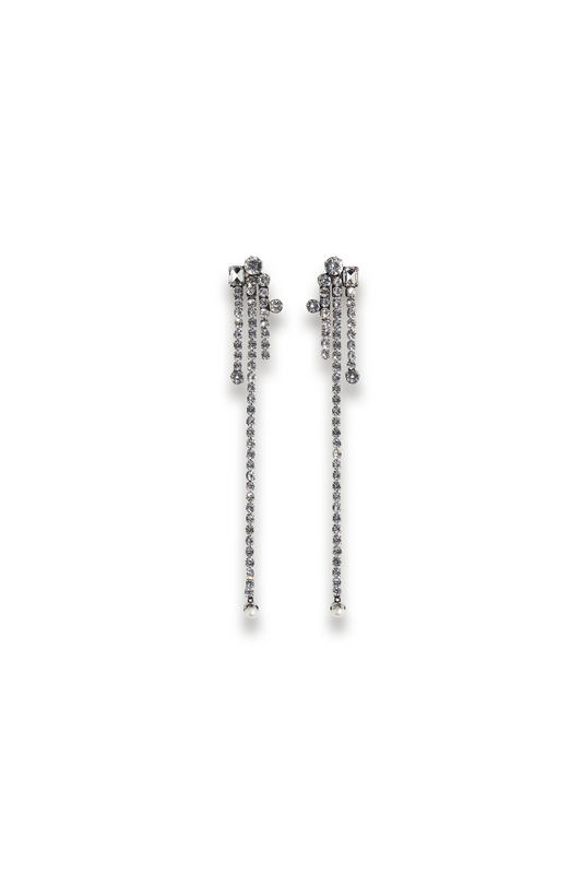 Rhinestone Dangle Earrings