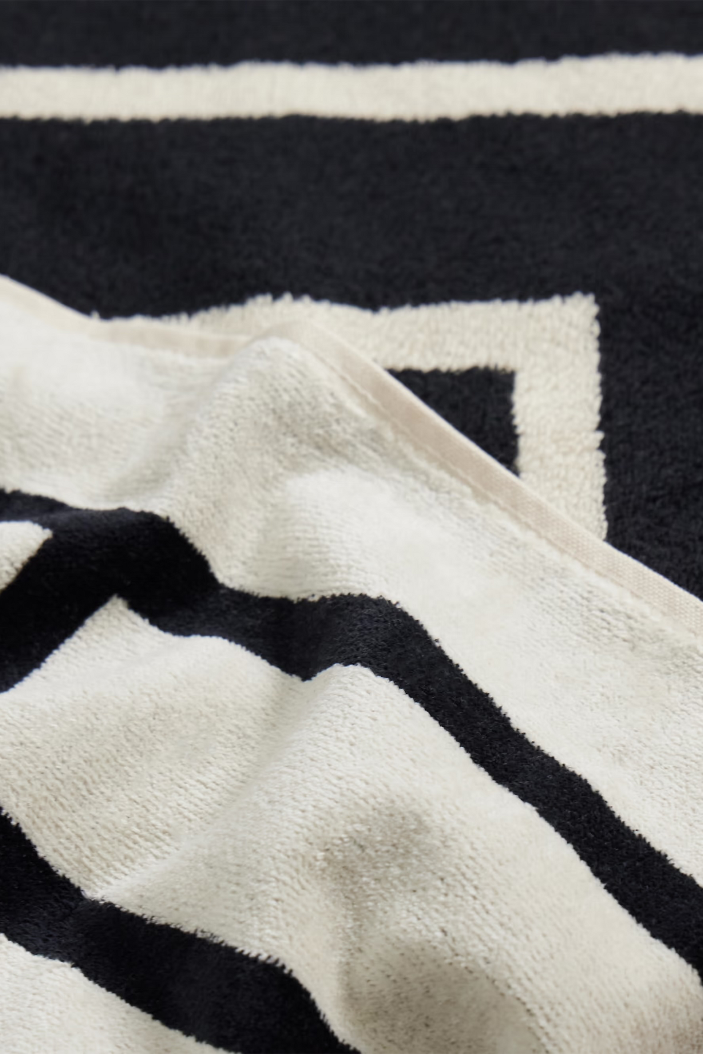 Cotton-terry Jacquard Beach Towel