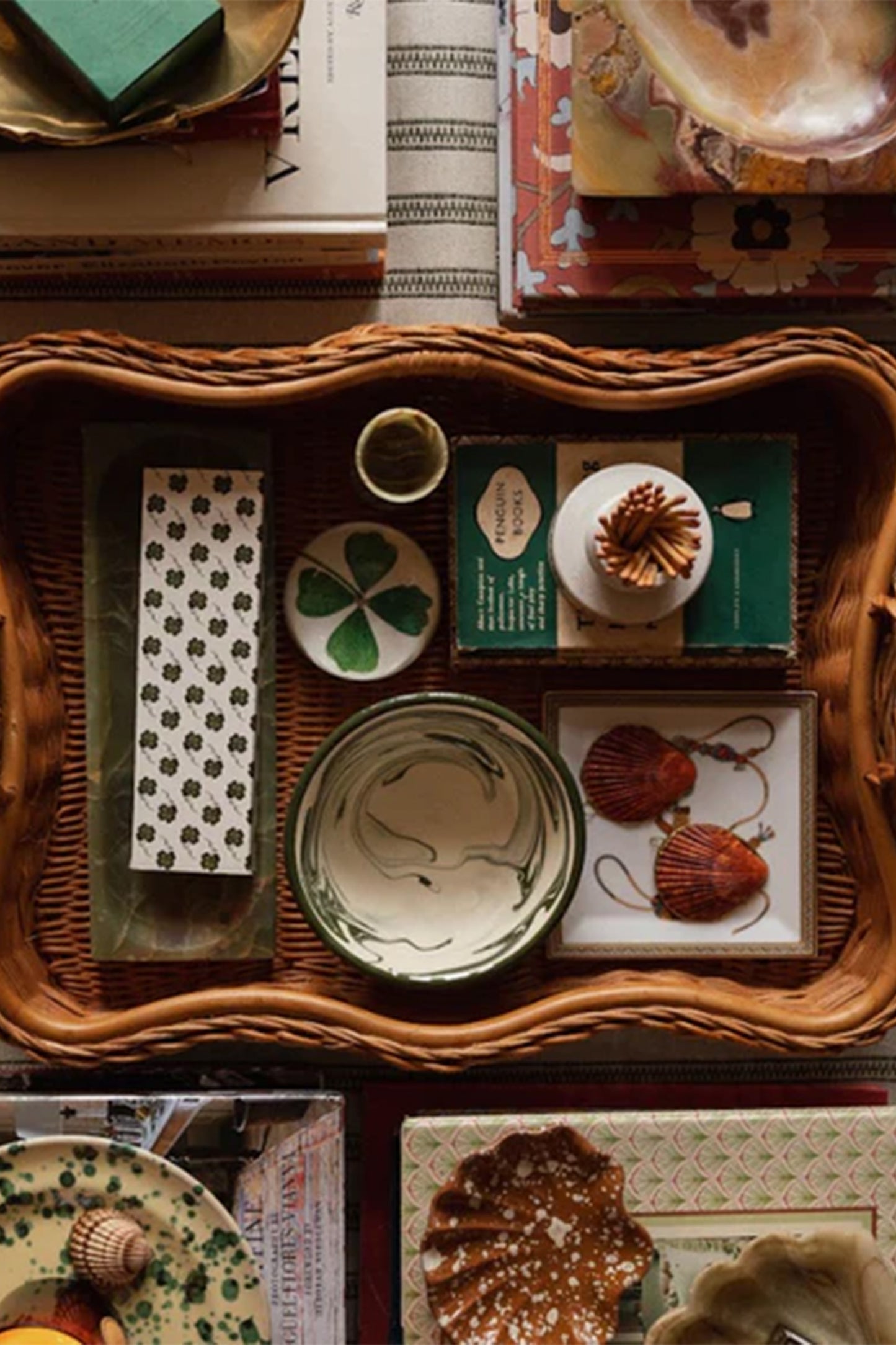 Rattan Hadley Tray