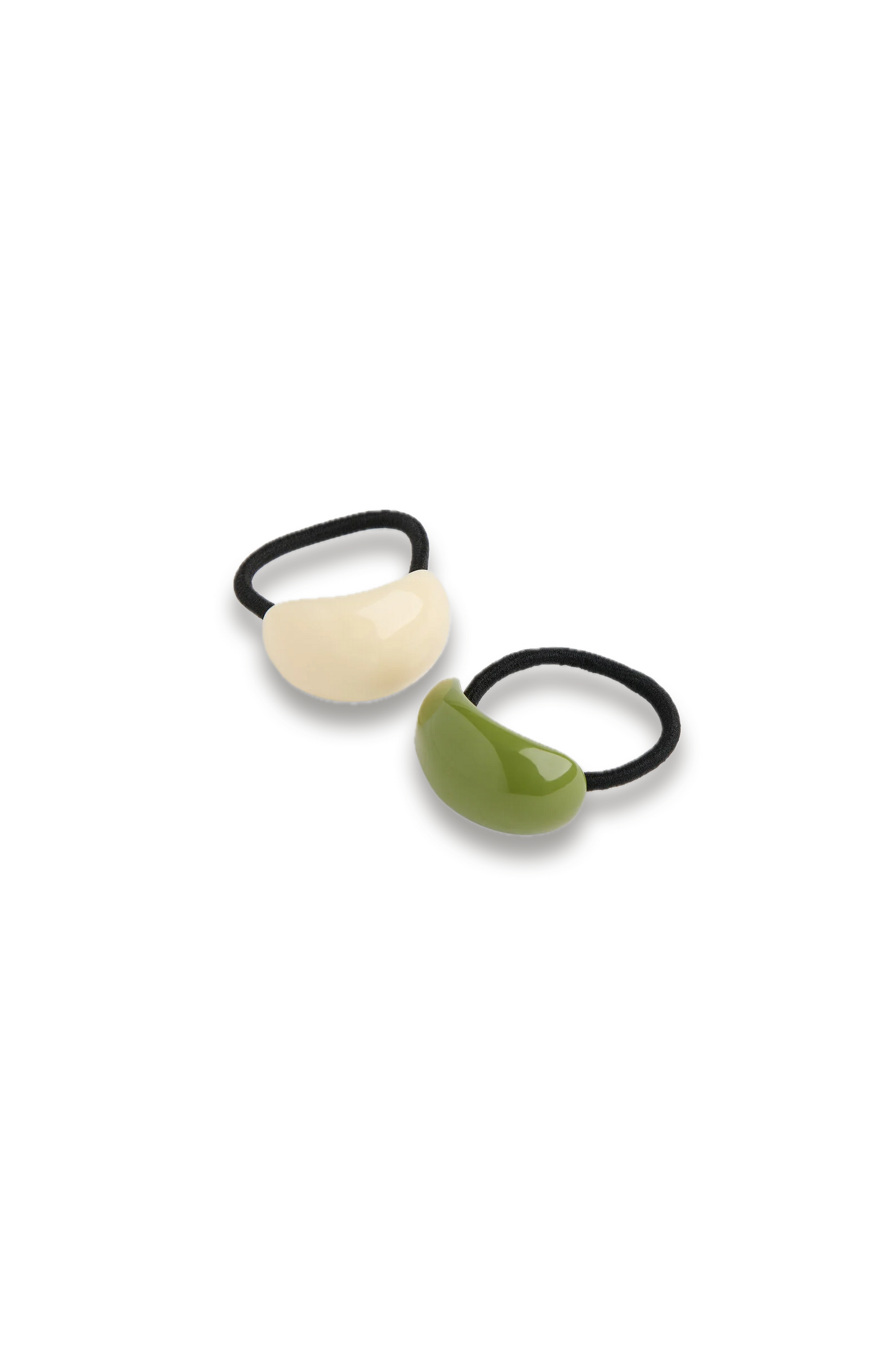 Green Hair Cuff Set