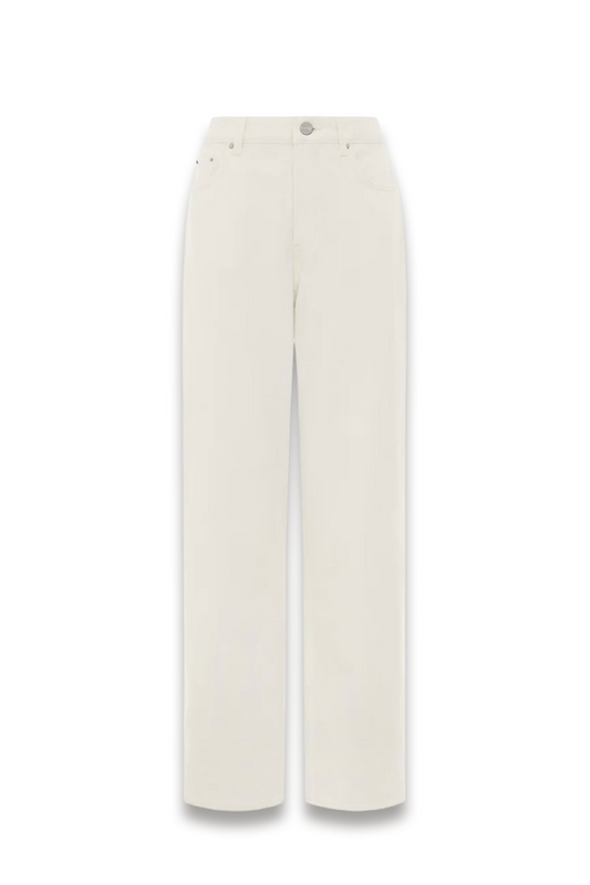 High-rise Straight-leg Jeans