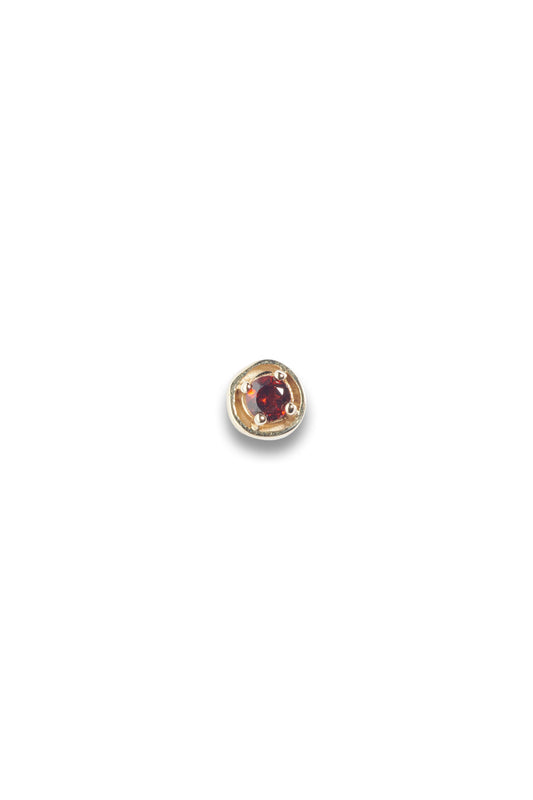 Birthstone Single Stud