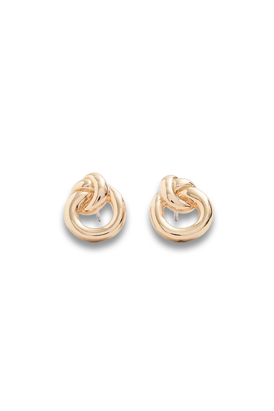 Knotted Stud Earrings