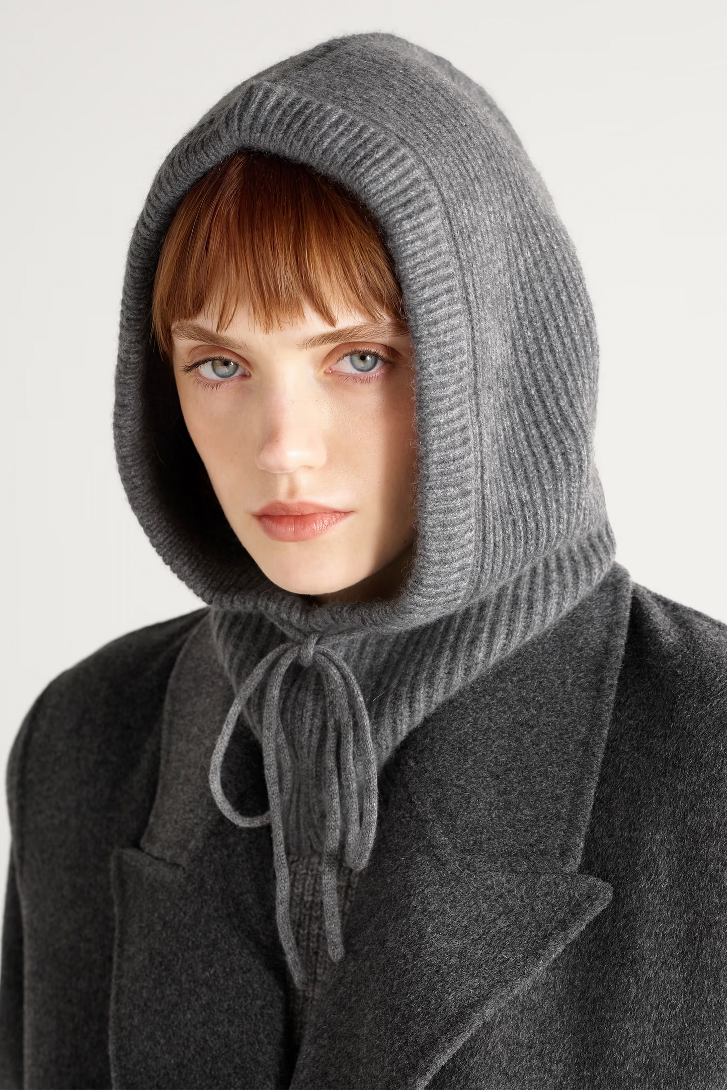 Klosters Ribbed Cashmere Balaclava