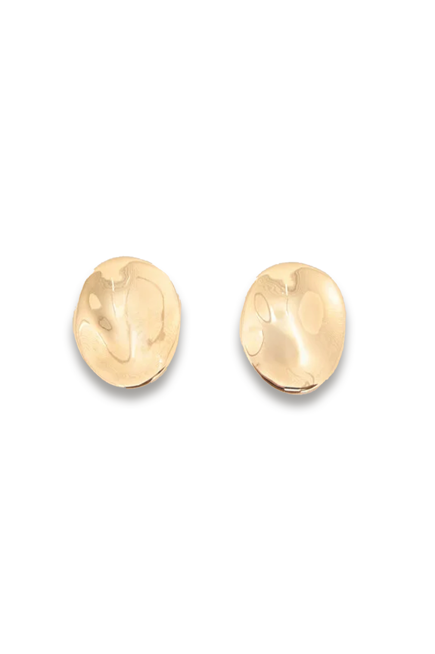 Jett Oversized Organic-shaped Earrings