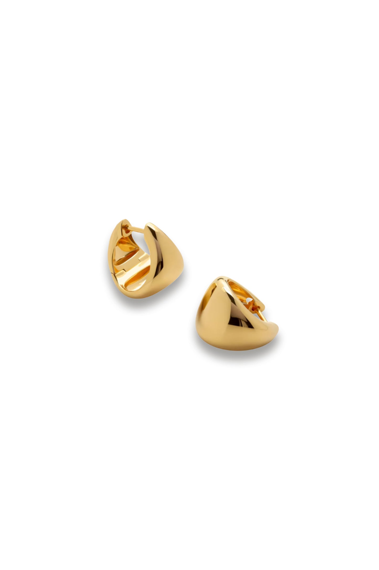 Tapered Small Hoop Earrings