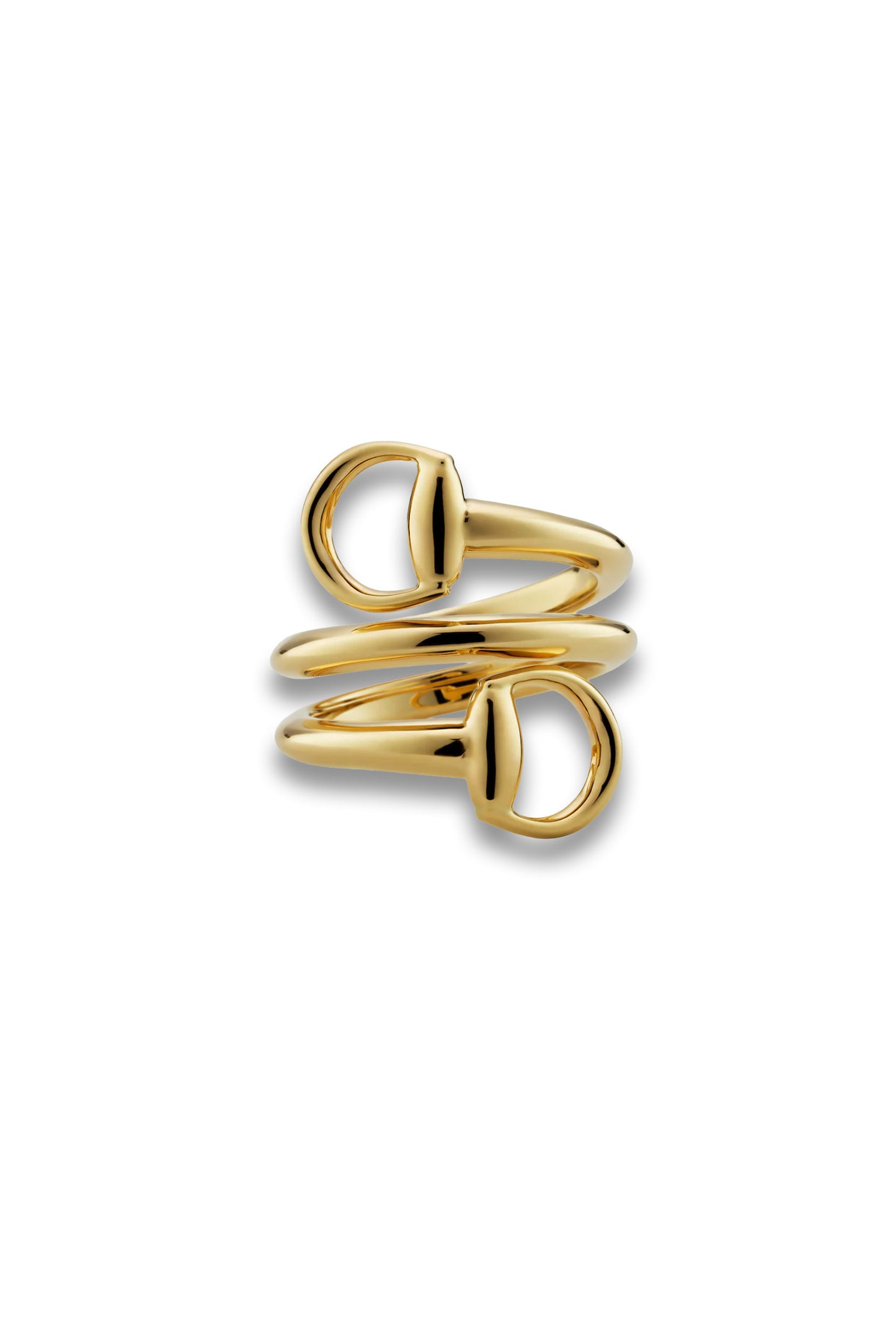 Horsebit 18k Contrarie Ring