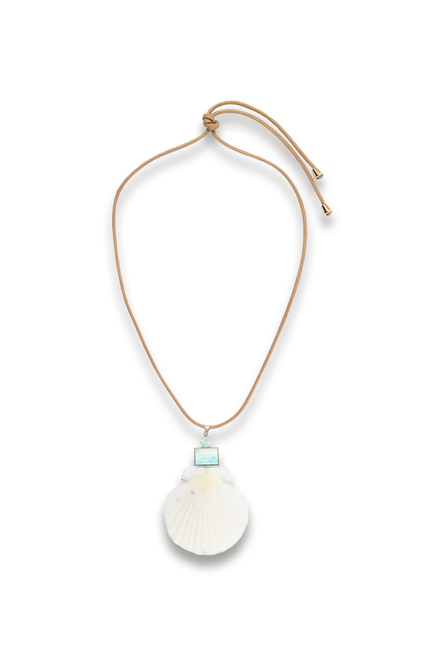 Alisa Silver-tone Shell Necklace