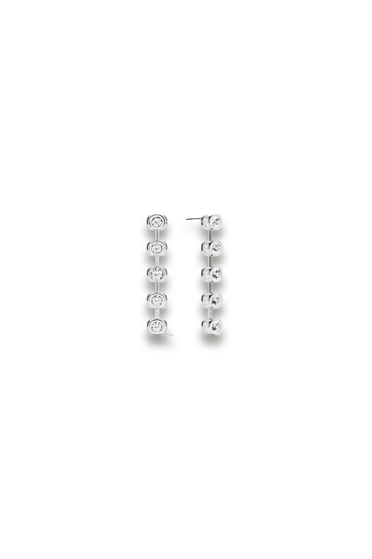 Zina Tennis Earrings