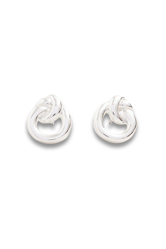 Knotted Stud Earring