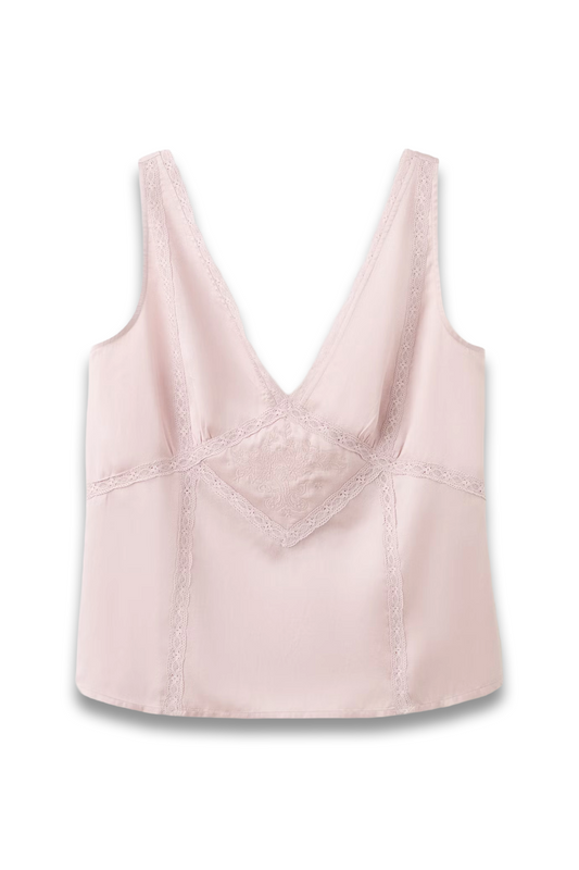 Embroidered Finish Pyjama Top