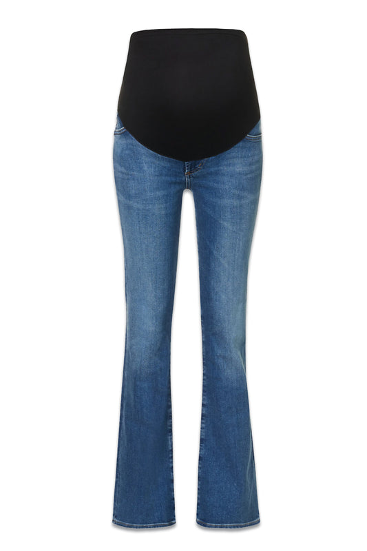 Emmanuelle Flared-leg High-rise Stretch-denim Maternity Jeans