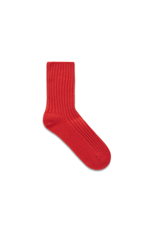 Ribbed Cashmere Socks