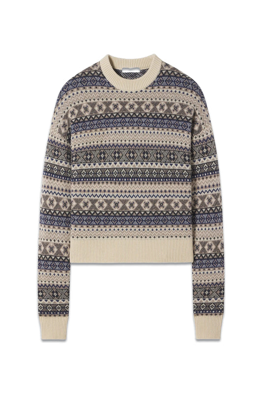 Fair Isle-jacquard Cashmere Sweater