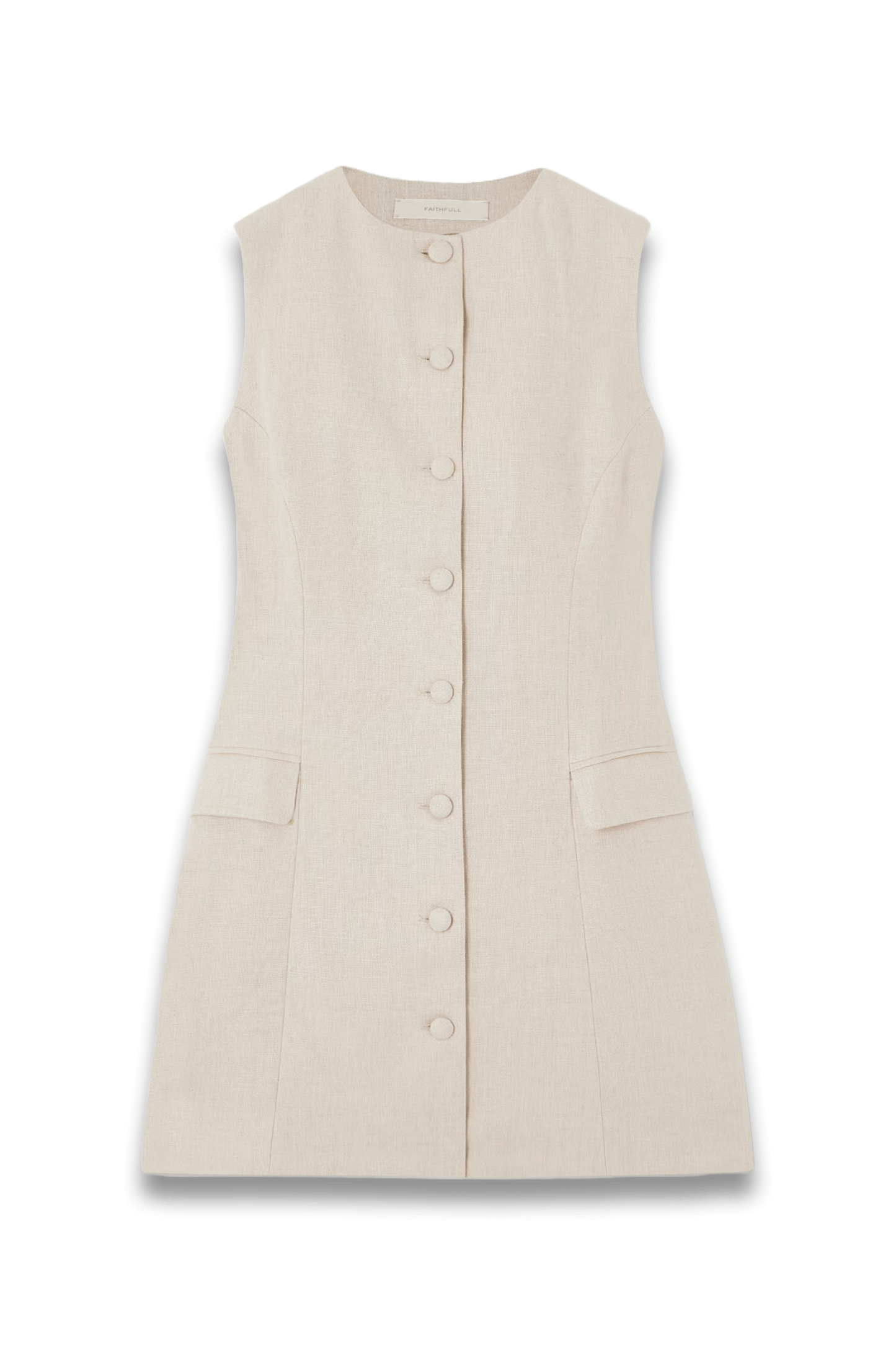 Jane Linen Mini Dress