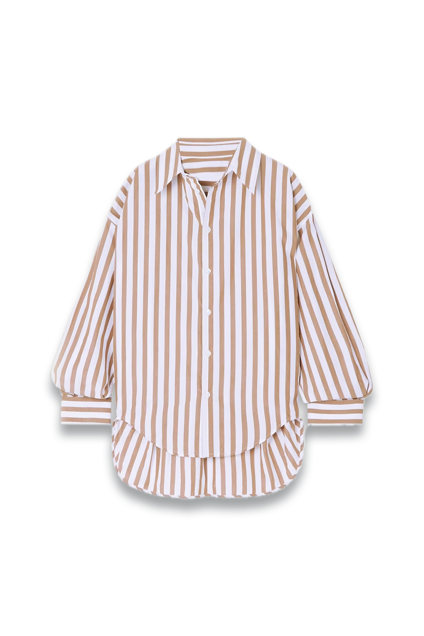 Amy Oversized Striped Cotton Shirt