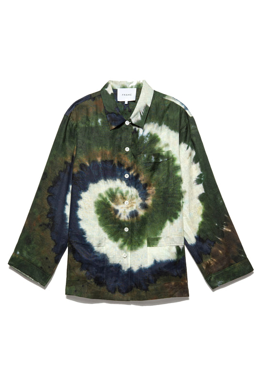 X Julia Sarr-Jamois Oversized Tie Dye Shirt