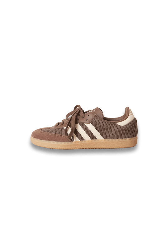 Samba OG Trainers in Brown Crochet and Cream