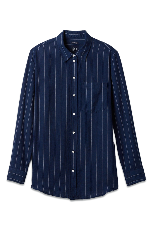 Linen Boyfriend Shirt